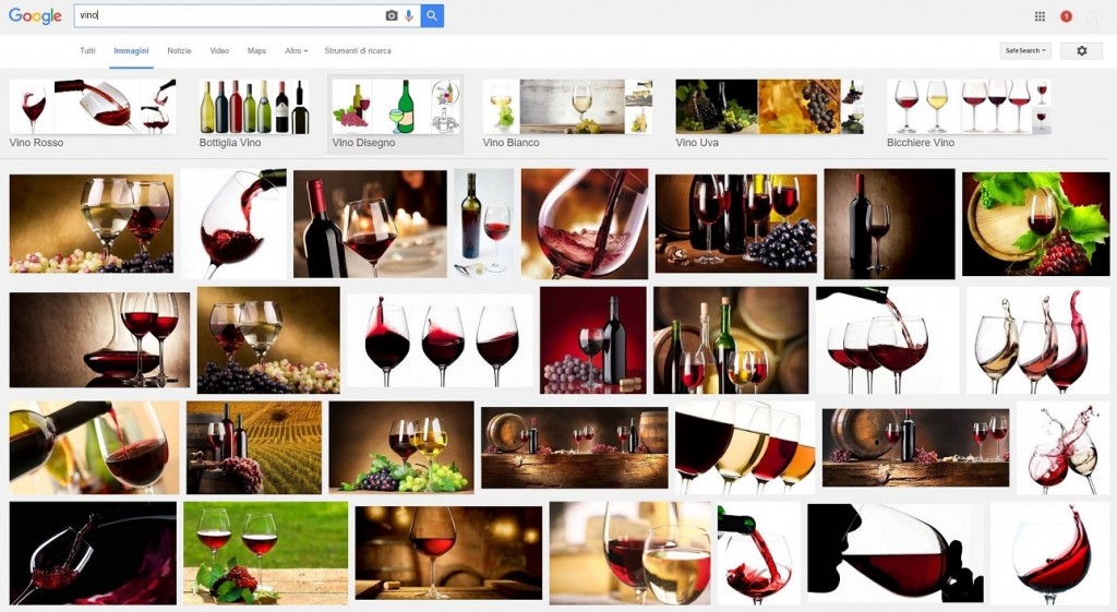 vino e google