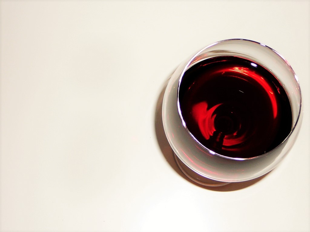 vino al calice - calice di vino rosso
