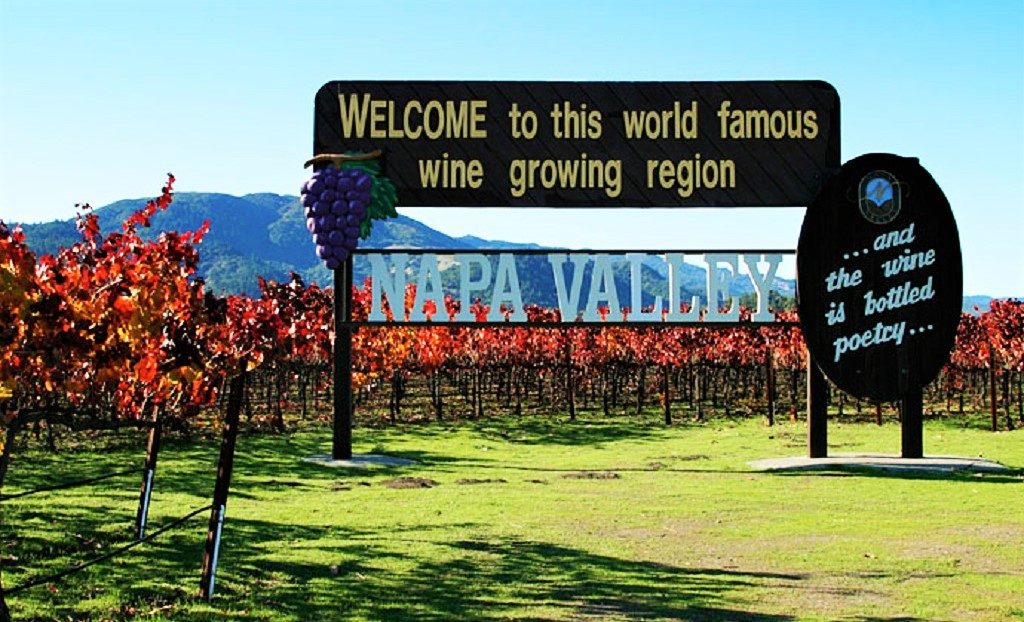 carta dei vini - napa-valley