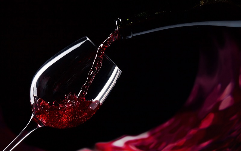 calice perfetto vino rosso