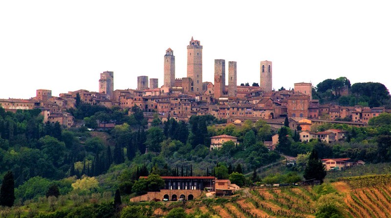 Vernaccia di San Gimignano paese