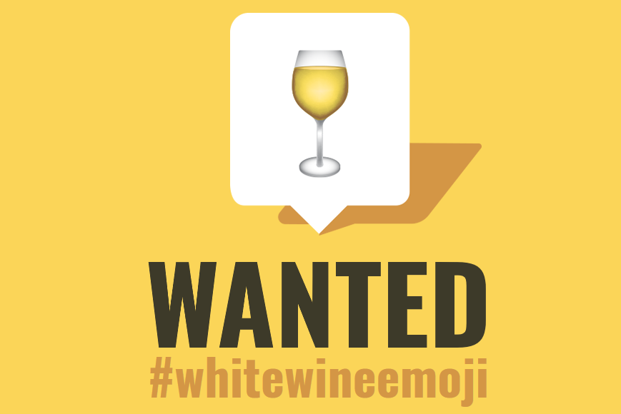 vino bianco emoji
